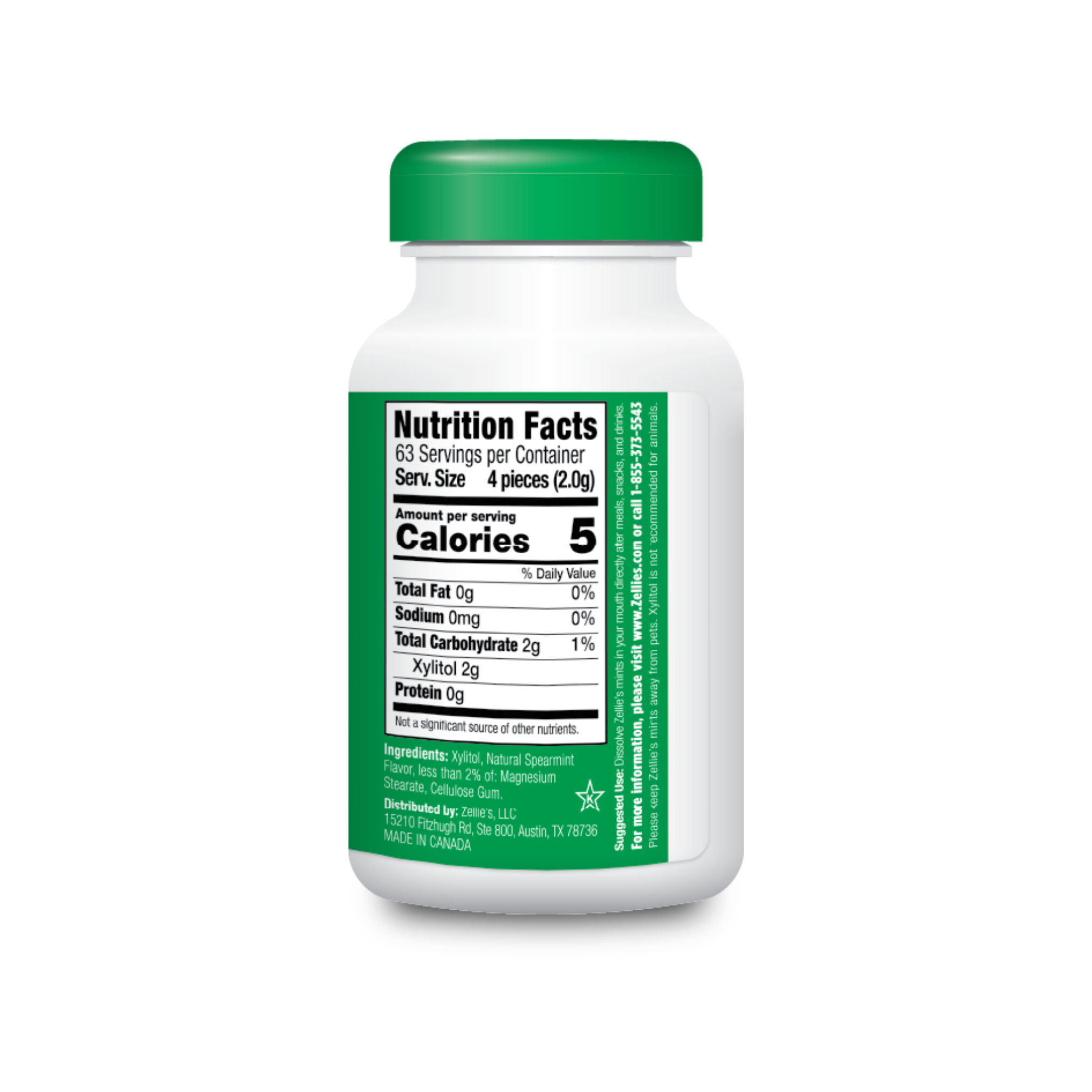 SPEARMINT Xylitol Dental Mints