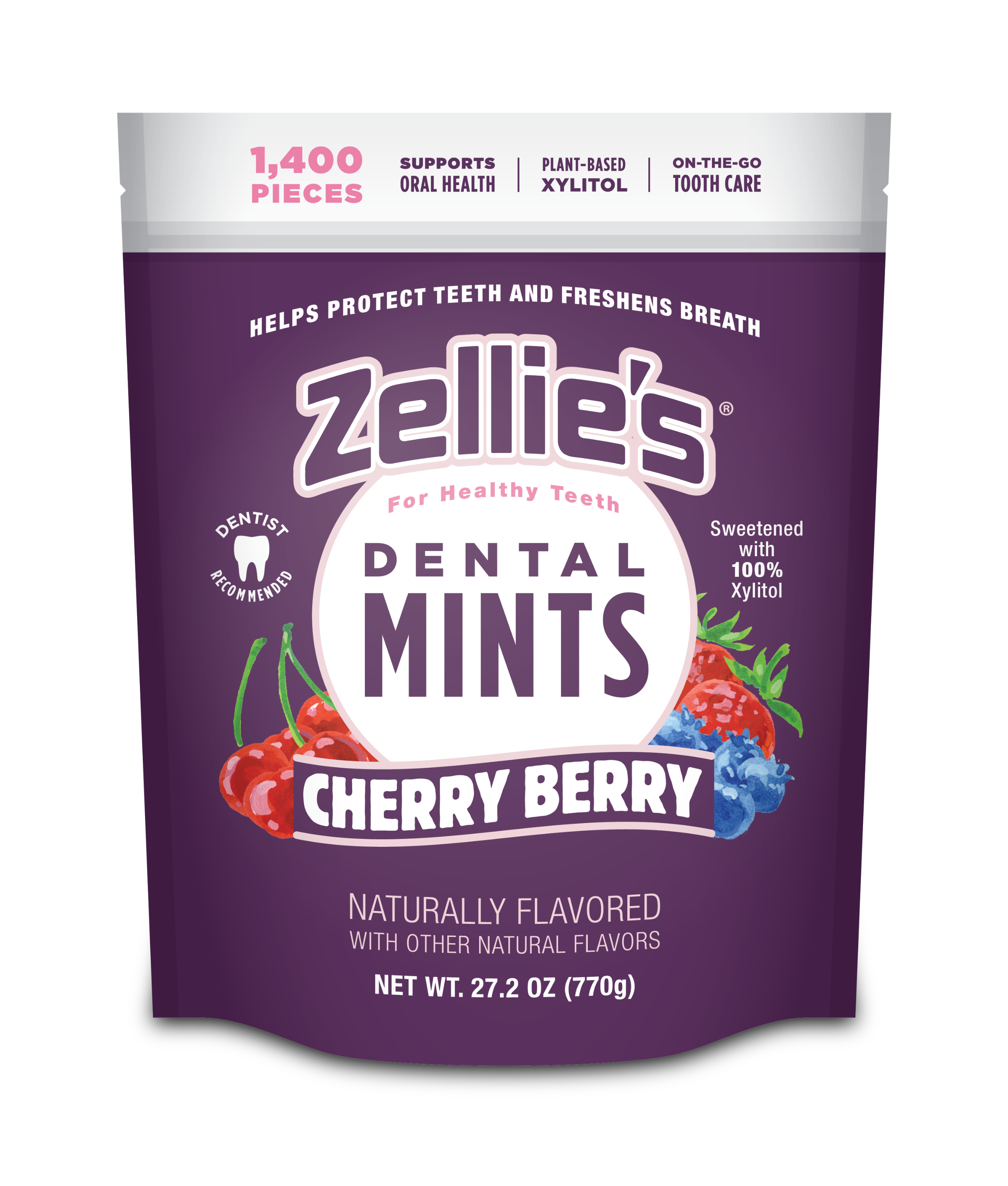 CHERRY BERRY Xylitol Dental Mints