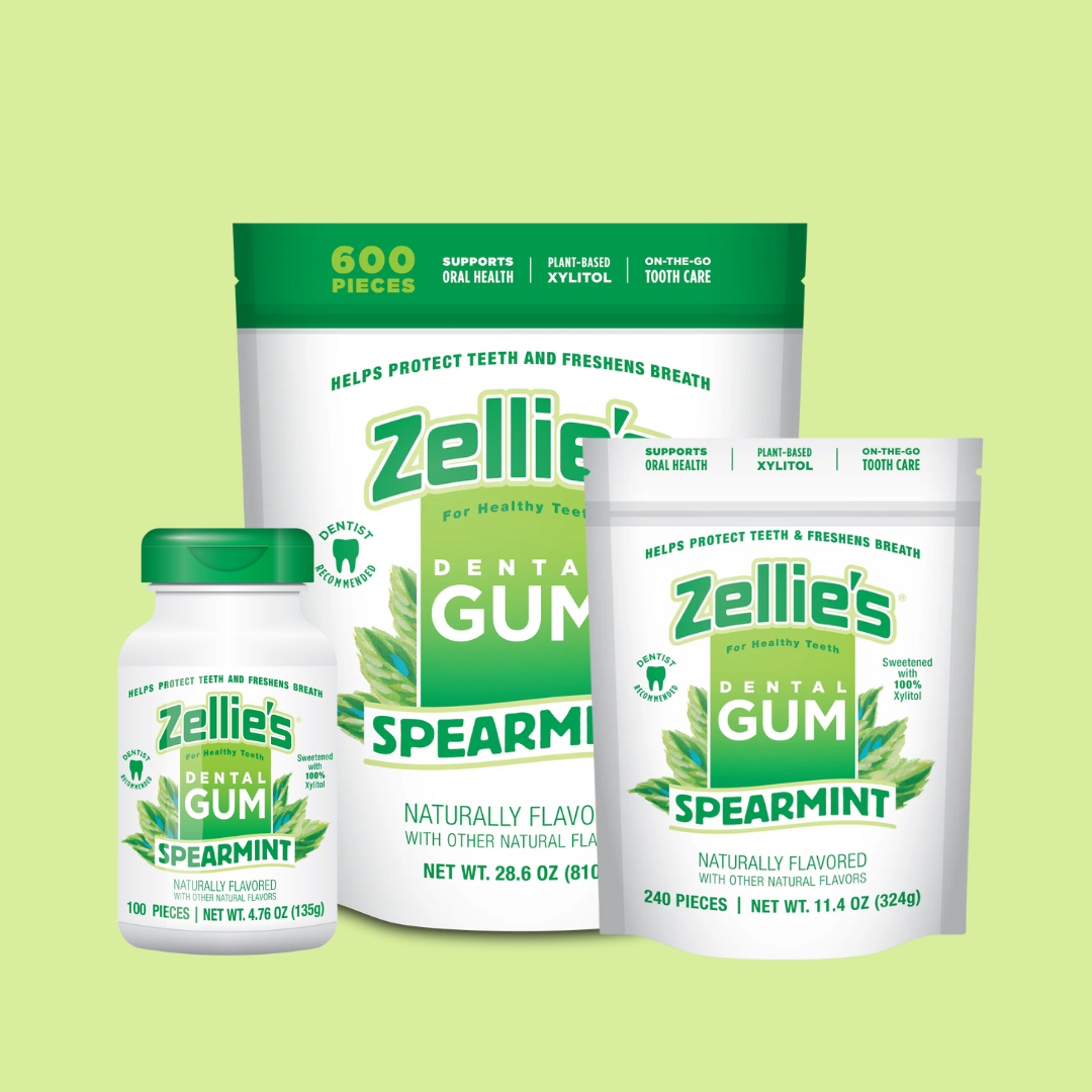SPEARMINT Xylitol Dental Gum