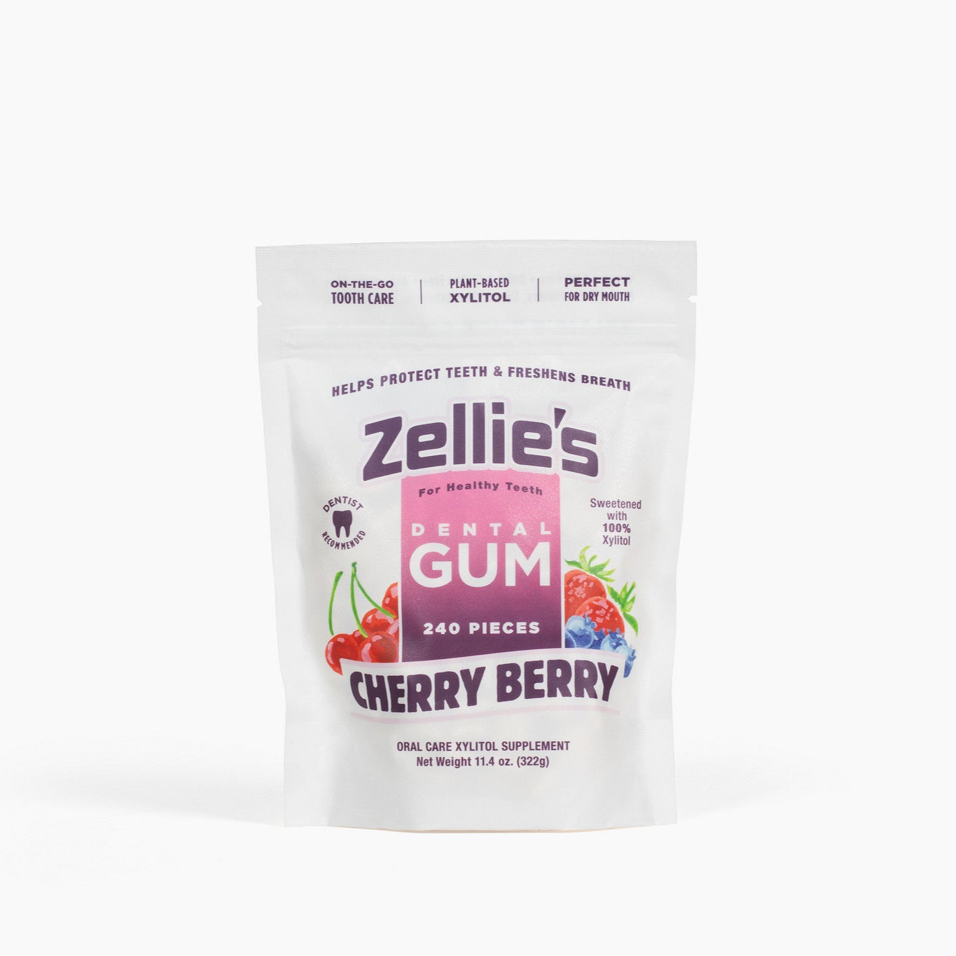 CHERRY BERRY Xylitol Dental Gum - Wholesale