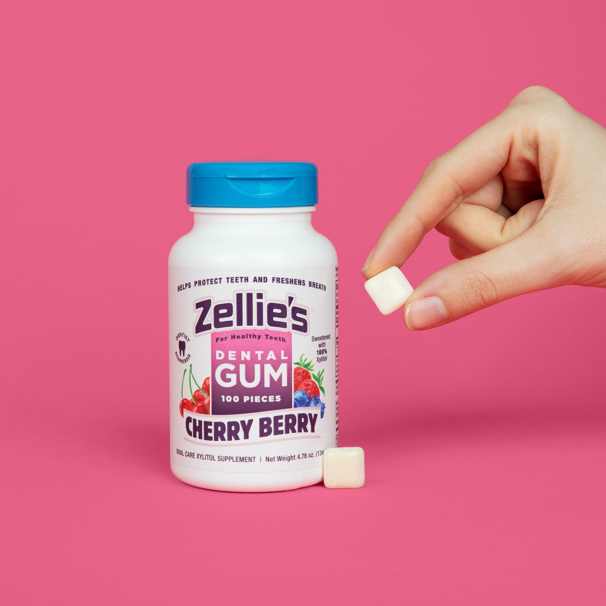 CHERRY BERRY Xylitol Dental Gum - Wholesale