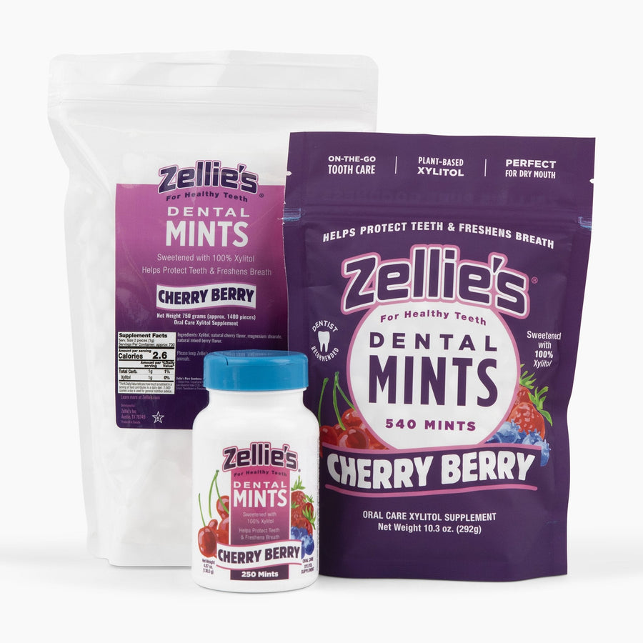 CHERRY BERRY Xylitol Dental Mints